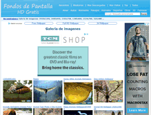 Tablet Screenshot of fondosdepantallahdgratis.org